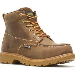 Wolverine Men's Floorhand 6" Steel Toe WP Work Boot -- W221049