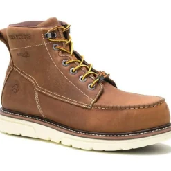 Women Wolverine Men's I-90 Durashock 6" Soft Toe WP Wedge Work Boot- - W200051