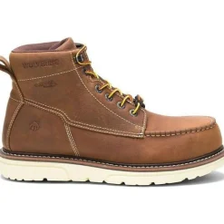Women Wolverine Men's I-90 Durashock 6" Comp Toe WP Wedge Work Boot - - W201097