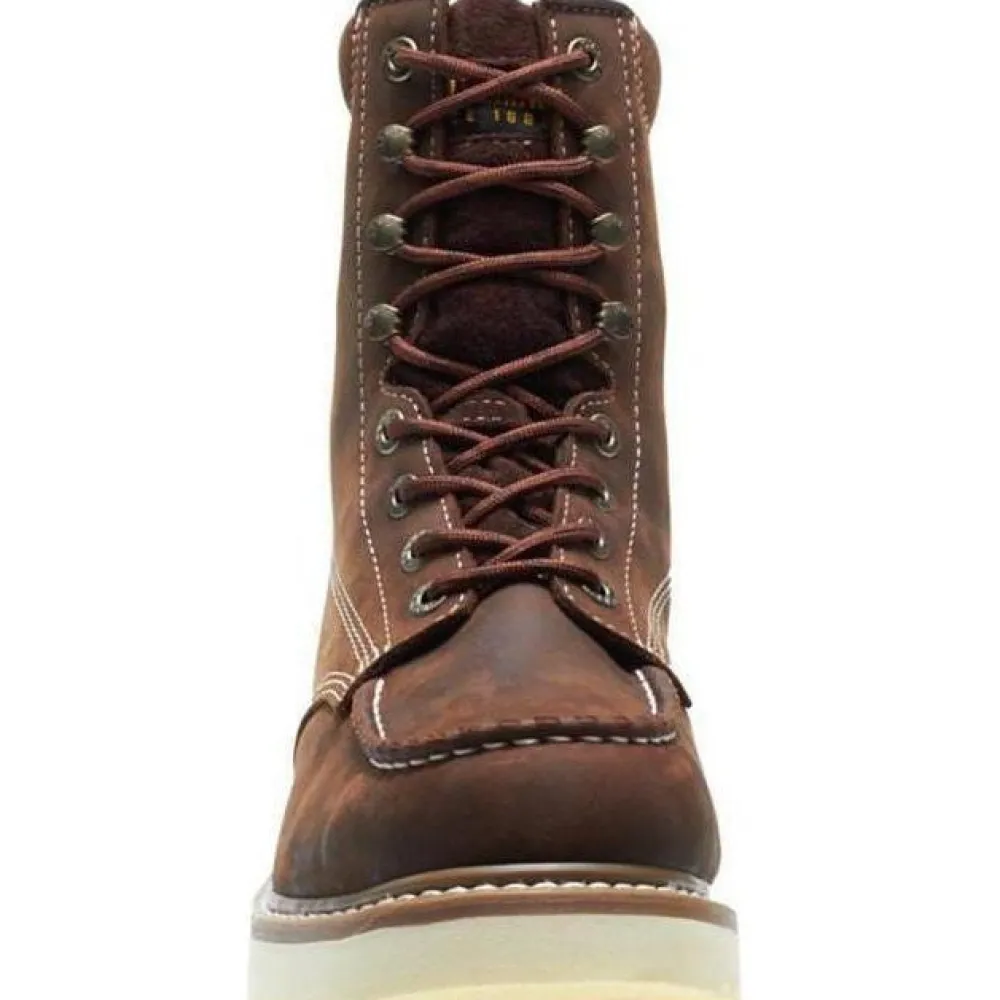 Women Wolverine Men's Loader 8" Wedge Work Boot - - W10743