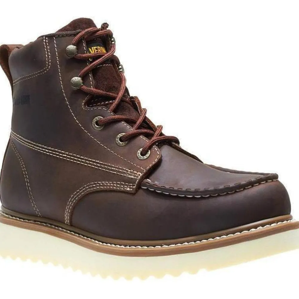 Women Wolverine Men's Loader 6" Wedge Work Boot - - W10744