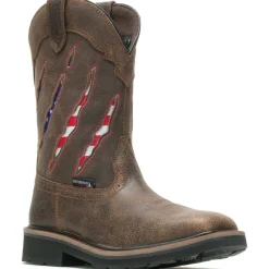 Wolverine Men's Rancher Claw Stl Toe WP Western Work Boot - - W201218