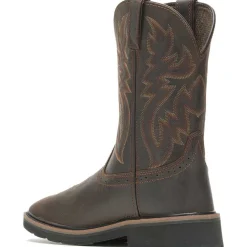 Wolverine Men's Rancher Soft Toe Western Work Boot- /Rust- W10704