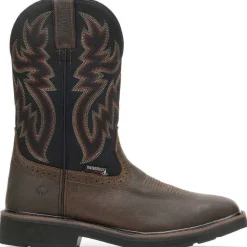 Wolverine Men's Rancher Soft Toe WP Western Work Boot- - W10768