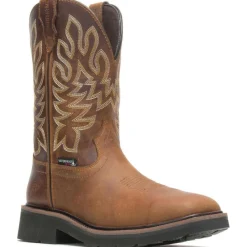 Wolverine Men's Rancher Steel Toe WP Western Work Boot - W211114