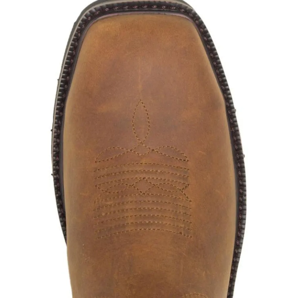 Wolverine Men's Rancher Steel Toe WP Western Work Boot - W211114