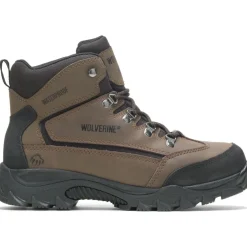 Women Wolverine Men's Spencer Waterproof Hiking Boot - /Black - W05103