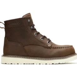 Wolverine Men's Trade 6" Comp Toe Wedge Unlined Work Boot- Brown- W241057