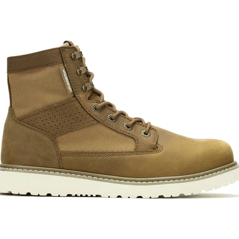 Women Wolverine Men's Trade Canvas 6" Soft Wedge Unlined Work Boot- - W240014