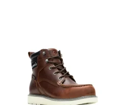 Women Wolverine Men's Trade Wedge Steel Toe WP Work Boot - - W230056