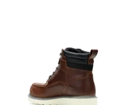 Women Wolverine Men's Trade Wedge Steel Toe WP Work Boot - - W230056