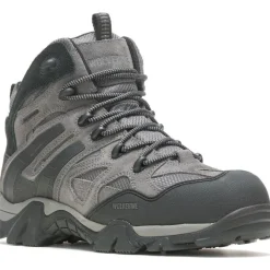 Women Wolverine Men's Wilderness Comp Toe WP Hunt Boot - Charcoal - W080030