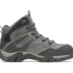 Women Wolverine Men's Wilderness Comp Toe WP Hunt Boot - Charcoal - W080030