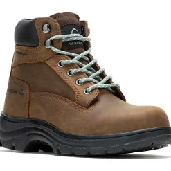 Wolverine Women's Carlsbad 6" Soft Toe WP Work Boot- - W240003
