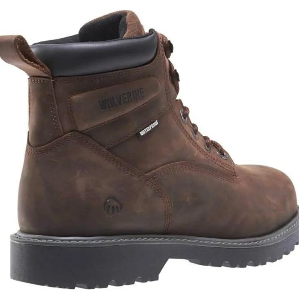 Wolverine Women's Floorhand Steel Toe WP Work Boot - - W10696