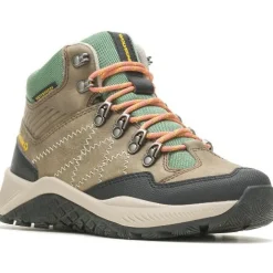 Women Wolverine Women's Luton Mid WP Outdoor Hiker Boot -Sage- W880385