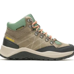 Women Wolverine Women's Luton Mid WP Outdoor Hiker Boot -Sage- W880385