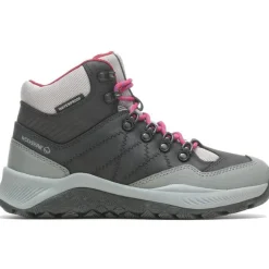 Wolverine Women's Luton Mid WP Outdoor Hiker Work Boot -Black- W880387