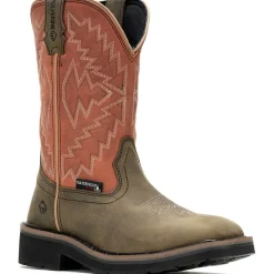 Women Wolverine Women's Rancher Arrow Steel Toe WP Western Work Boot- - W241052