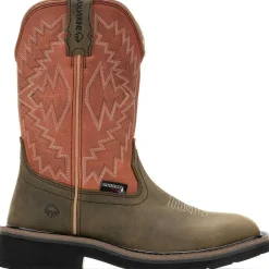 Women Wolverine Women's Rancher Arrow Steel Toe WP Western Work Boot- - W241052