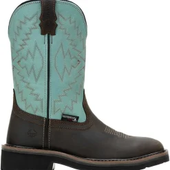 Women Wolverine Women's Rancher Arrow Steel Toe WP Western Work Boot- - W241054