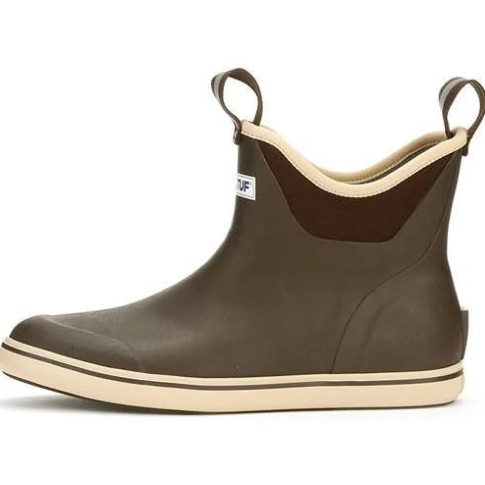 Xtratuf Men's 6" Ankle Deck Waterproof Boot - / Tan - 22734
