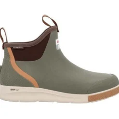 Xtratuf Men's Ankle Deck 6" Soft Toe WP Sport Boot - Olive - ADSM300