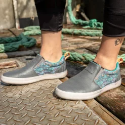 Xtratuf Women's Fishe®Wear Leather Sharkbyte WP Deck Shoe - - XSW-7GG