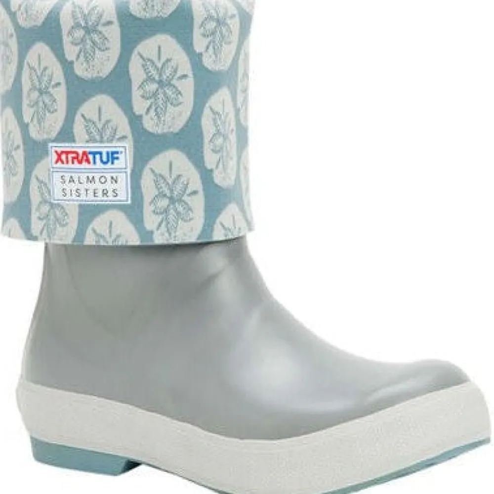 Xtratuf Women's Salmon Sisters 15" WP Legacy Work Boot -Grey- XWL1SD