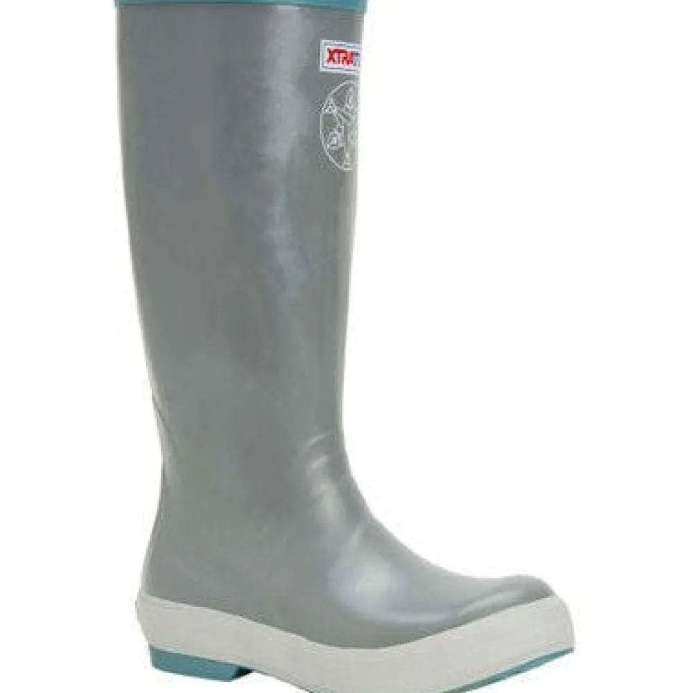 Xtratuf Women's Salmon Sisters 15" WP Legacy Work Boot -Grey- XWL1SD