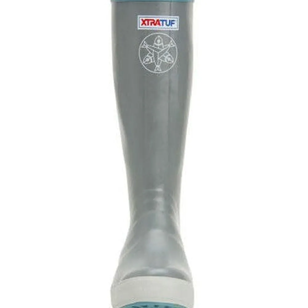 Xtratuf Women's Salmon Sisters 15" WP Legacy Work Boot -Grey- XWL1SD